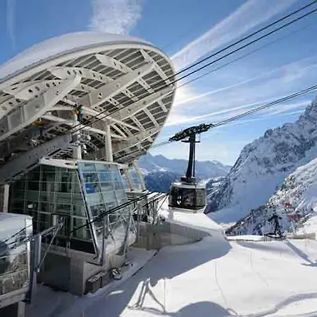 La Maison Des Guides - Trilocale A 500 Mt Dalle Piste Di Dolonne Апартаменты Курмайор