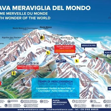 La Maison Des Guides - Trilocale A 500 Mt Dalle Piste Di Dolonne Апартаменты *