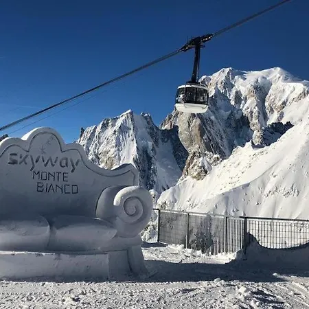 La Maison Des Guides - Trilocale A 500 Mt Dalle Piste Di Dolonne * Курмайор