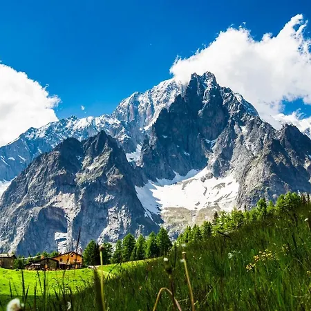 La Maison Des Guides - Trilocale A 500 Mt Dalle Piste Di Dolonne Курмайор