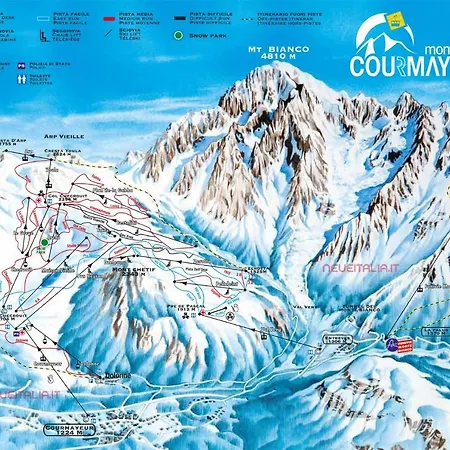 La Maison Des Guides - Trilocale A 500 Mt Dalle Piste Di Dolonne